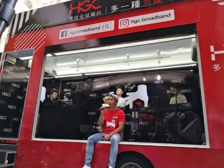 HGC 廣告車