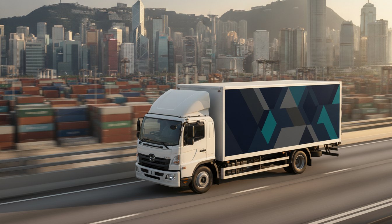 貨車車身廣告全攻略：2026 香港商業區與物流網的流動宣傳策略