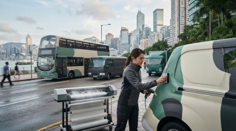 2026 環保廣告物料全攻略：綠色噴繪技術、材質比較與 ESG 戶外廣告實踐