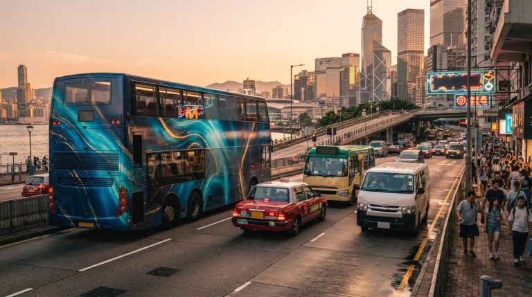 全車身廣告 vs 半車身廣告：2026 香港流動媒體投放效益與選擇全指南