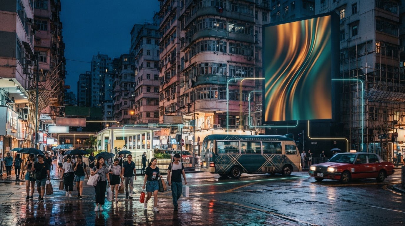 香港戶外廣告公司媒體方案：地區定位、活動廣告與車身宣傳